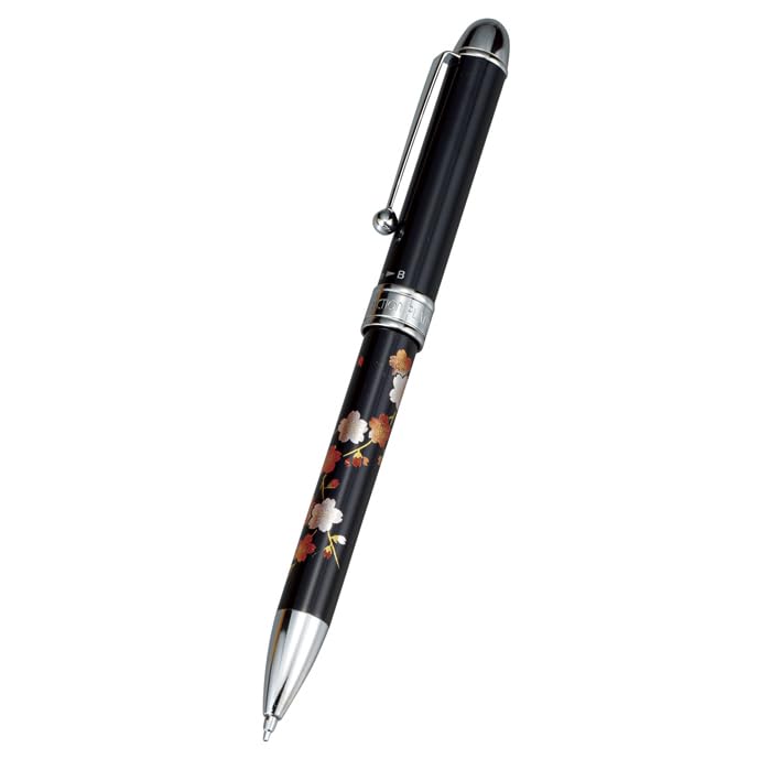 

Platinum lacquerware pen Sakura multi-function (black)