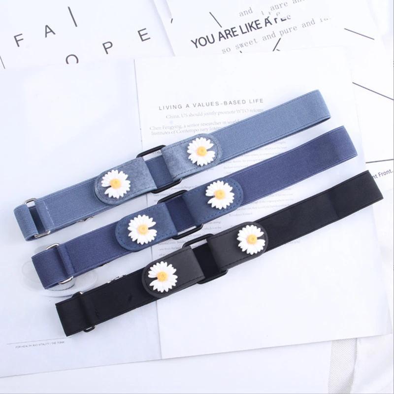 New Buckle-free Elastic Invisible Belt for Jeans Belt Without Buckle Easy Belts Women Men Stretch No Hole Belt