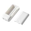 Removable Battery Case Battery Holder Rechargeable Batteries Storage Box Detachable Mobile Power Module Plastic Texture