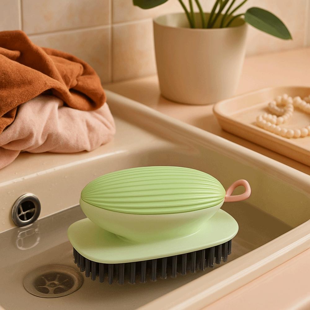 Shell Shaped Cleaning Brush Hard Bristle Floor Brush Durable Carpet Brush  Bathroom Sink