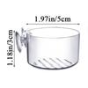 Plant Holder for Fish Tank Clear Acrylic Aquarium Plant Pots with Suction Cup Fish Tank Decorations for Propagation Cultivation