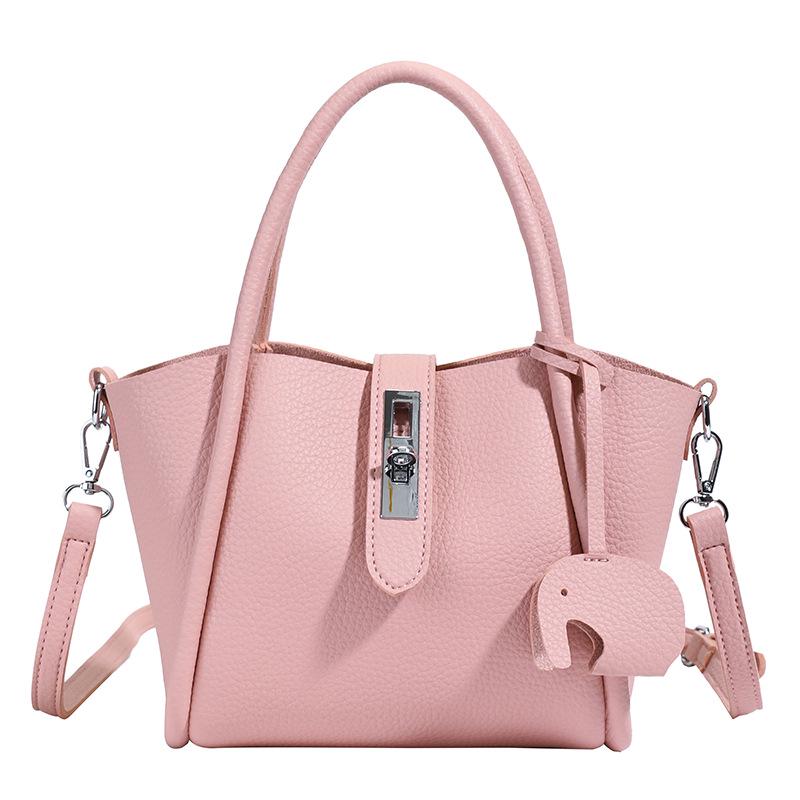 Trendy Retro Handheld Bucket Bag - Versatile Small Square Crossbody & Shoulder Bag for Women