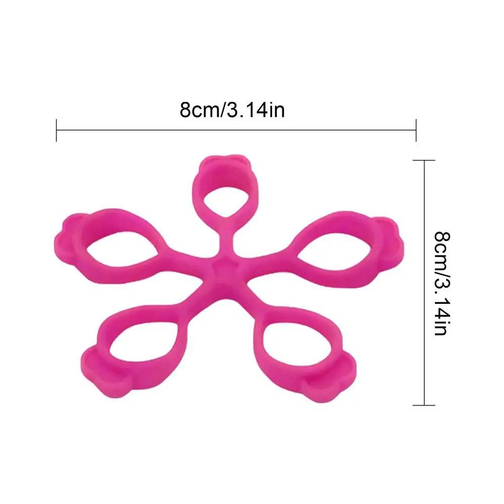 Hand Gripper Silicone Finger Expander Exercise Hand Grip Wrist Strength Trainer Finger Exerciser Resistance Bands Fitness