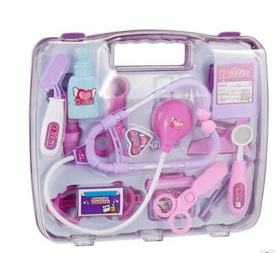 New Pretend Doctor Toys Kids Educational Doctor Case Toy Set Child Medical Kit Doctor Case Juguetes Nurse Roleplay Toy Set Gifts