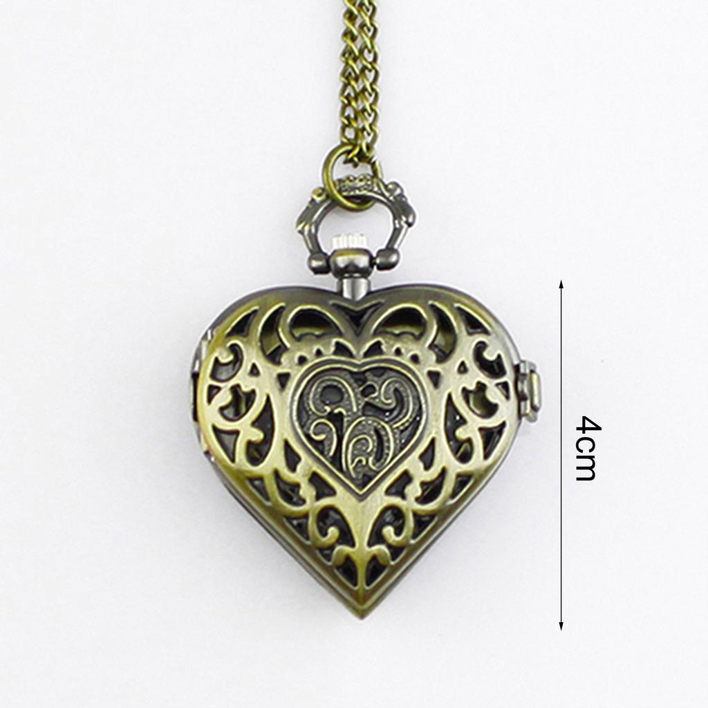 Ciondolo per gioielli con moschettone, bronzo - Cuore - Feelings Jewels