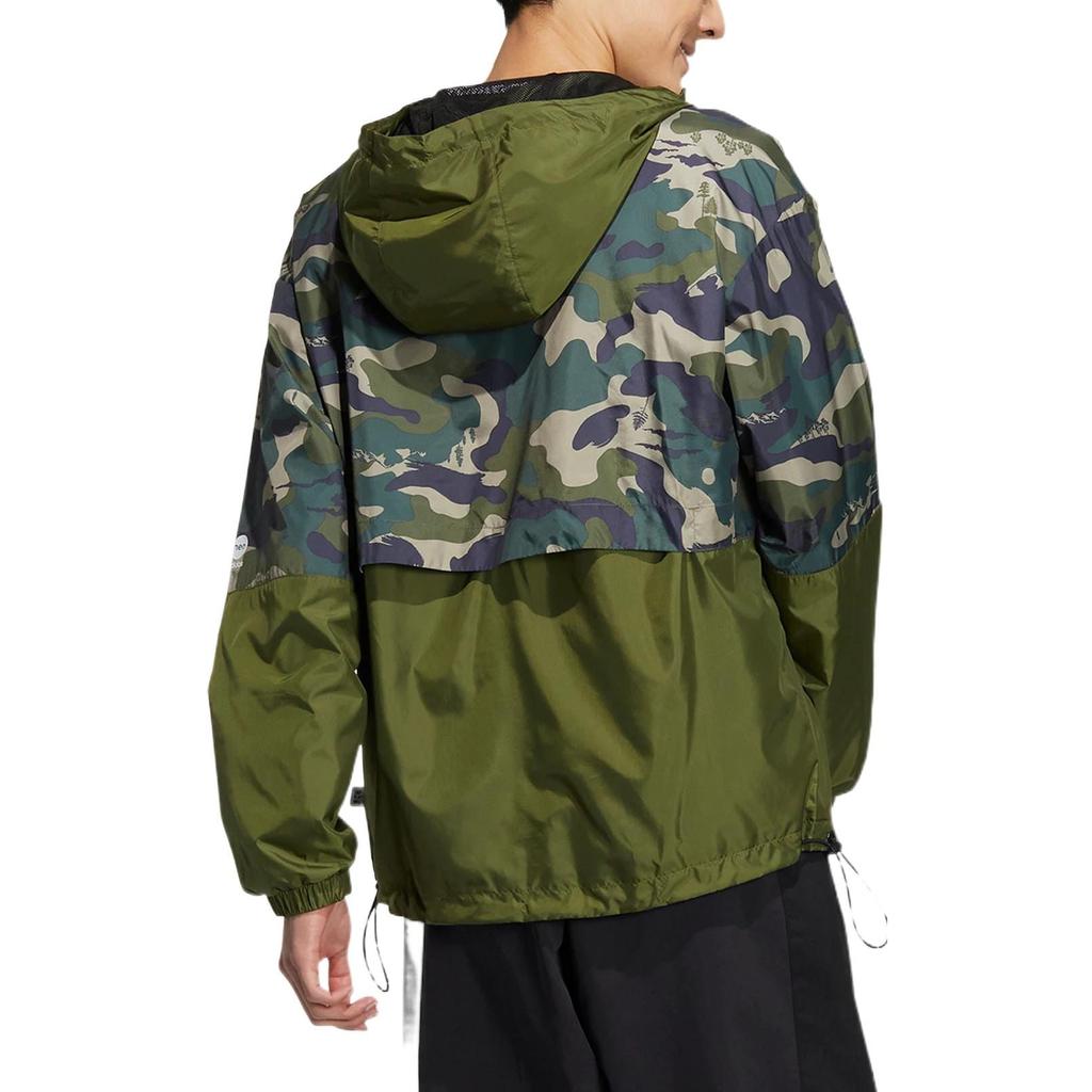 Adidas Neo Jackets Unisex Green Hooded Moderate Other HN2424