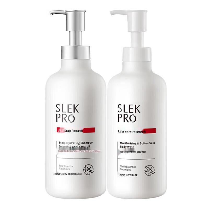 Slek PRO Soothing Repair Shampoo & Shower Gel Set