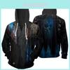 Und vielseitiger Descendants 3 Hades Hoodie Cosplay Kostüm für Herbst-Outdoor-Aktivitäten**