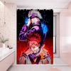 Satoru Gojo Jujutsu Kaisen 1pc Pattern Shower Curtain Plus Hooks Waterproof Machine Washable Polyester Fabric Abstract
