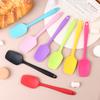 1Pc Silicone Cream Baking Scraper Thicken Cake Spatula Mixing Batter Scraper Non Stick Butter Mixer Kitchen Cooking Tool
