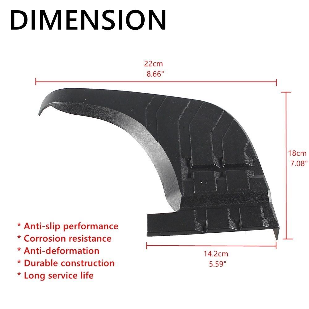 1 Pair Rear Bumper Step Pad Protector Guards Cover For Toyota Tundra 07-13 Repalces TO1196100/TO1197100 52163-0C040/52164-0C040