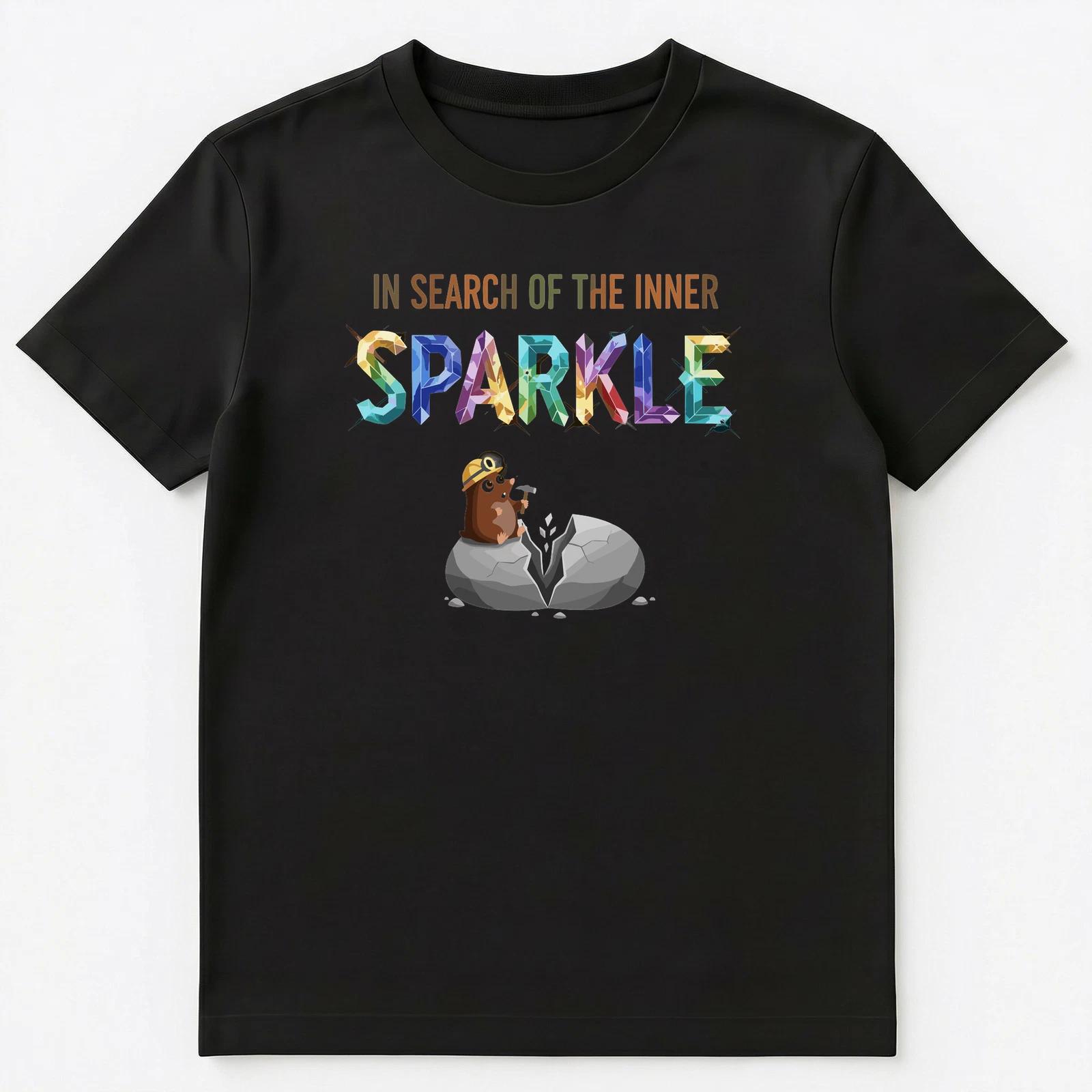 

Geode Collector Inner Sparkle Mining Affirmation Unisex T-Shirt 3XL