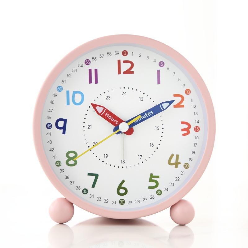 Alarm Clock for Students Get Up Artifact New Children Boys and Girls Learning Clock Simple and Practical Bedside Alarm