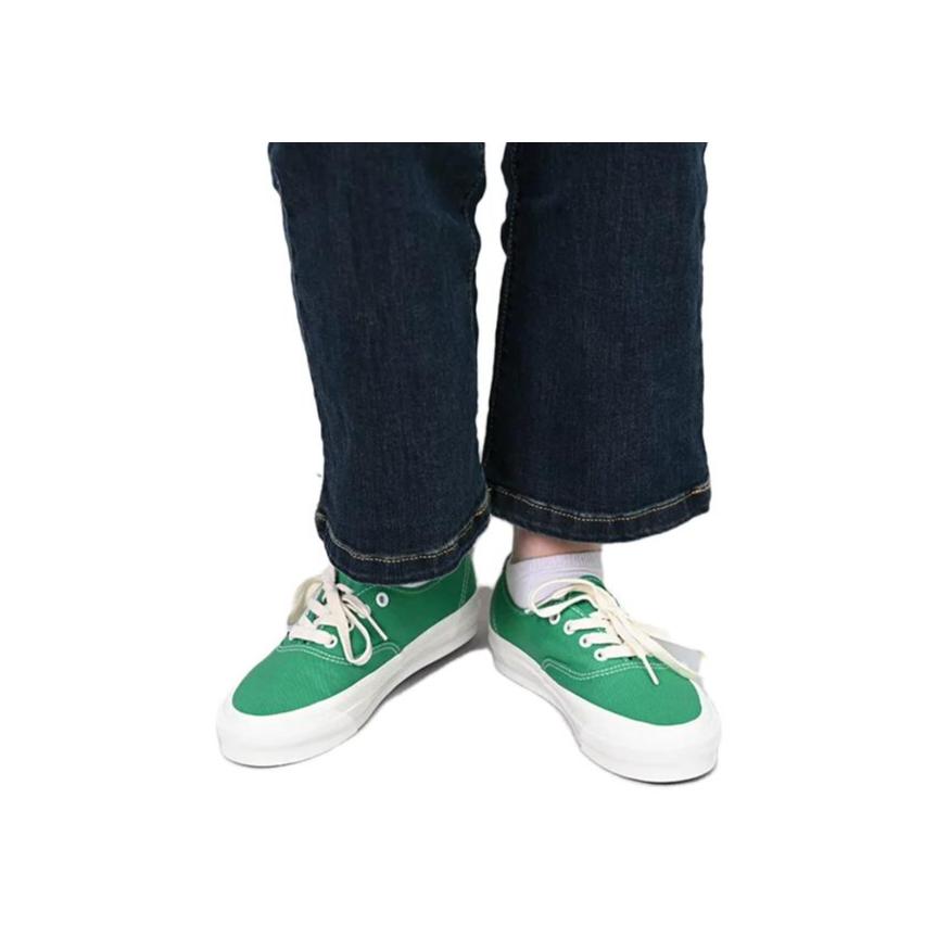 Vans Mte Authentic Reissue 44 Comfortable Versatile Low Top Casual Shoes Unisex Sneaker White Green VN000CW2CX1