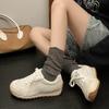Thick-soled Little White Shoes Mesh Dad Shoes Women's 2025 Spring Non-slip Forrest Gump Shoes Breathable Sports Women's Shoes Breathable Non-slip
