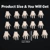 8/15/36PCS Spooky Halloween Horror Mini Plastic Hands Scary Plastic Halloween Hand Decorations Haunted House Atmosphere Props