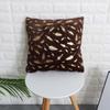 Decorative Pillowcase, Feathers, Brown