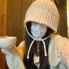 Korean Versatile Bucket Hat Winter  Keep Warm Earmuff Casual Knitted Hat For Women