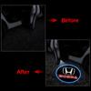 1/2pc LED Car Door Courtesy Light Projector Welcome Lamp Car Badge for Honda Civic Xrv Hrv Crv Brv City Accord Fit Jazz Insight Pilot Passport Stepwgn