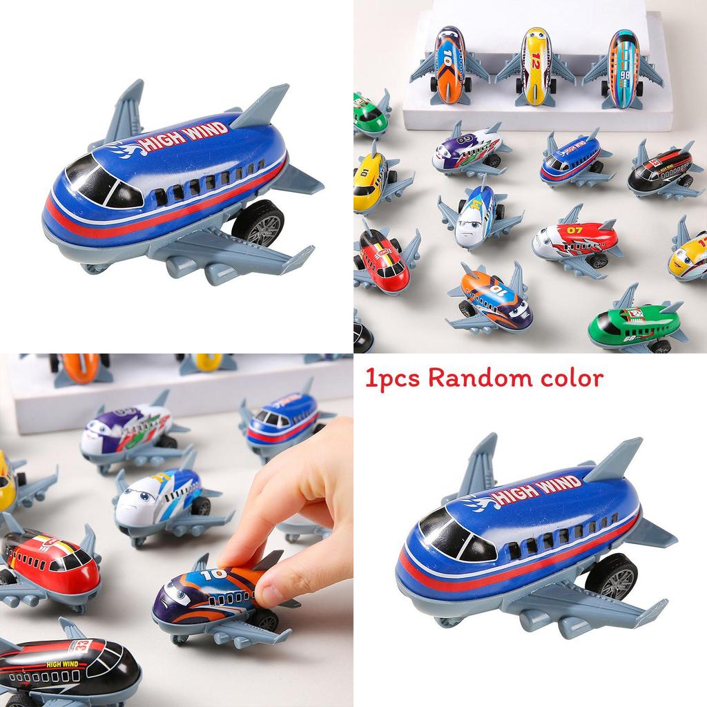 Simulation Mini Inertial Airplane Model Children Toy For Kids Visual And Motor Skills Development