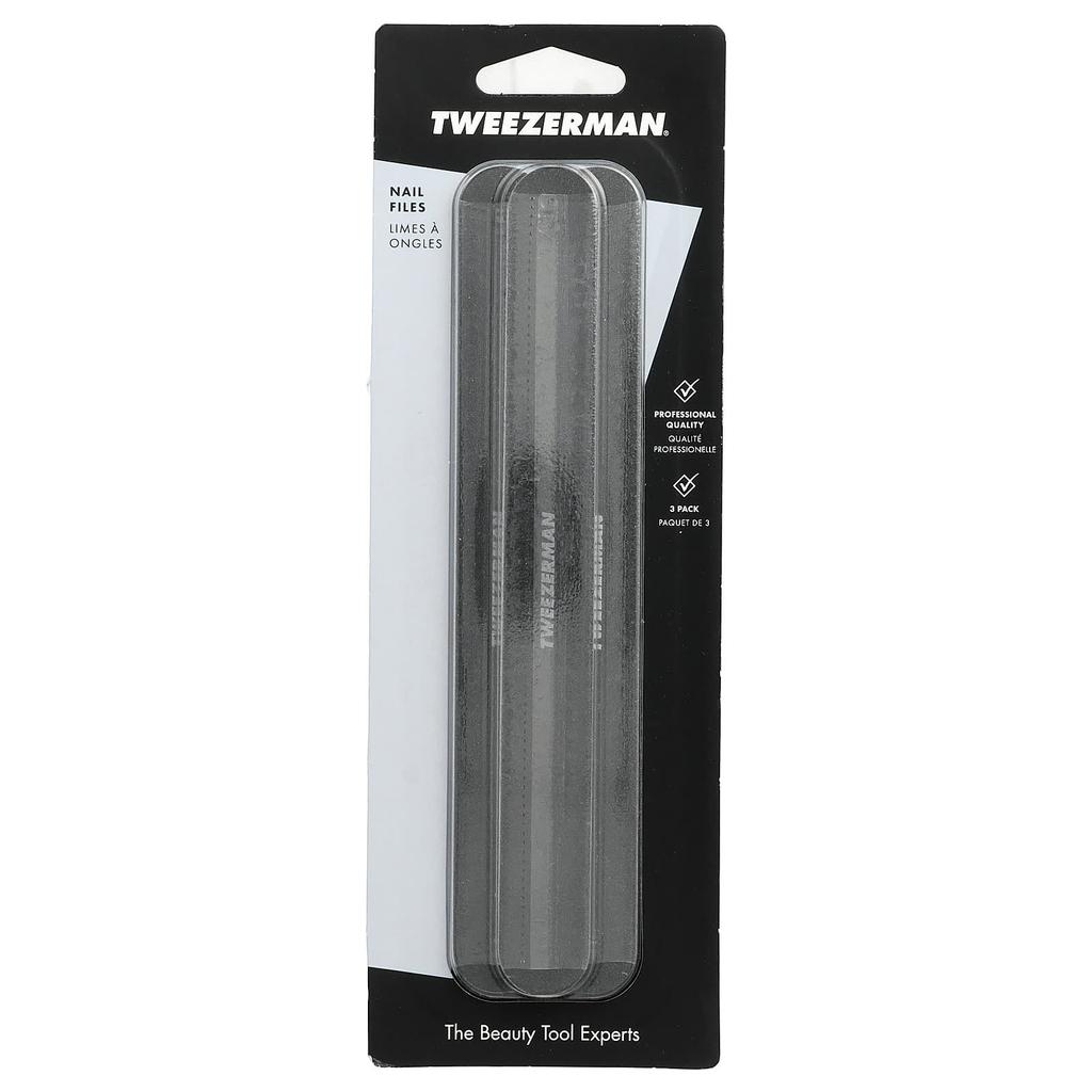 TWEEZERMAN Nail Files, 3 Pieces