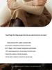 Women's 100% Pure Cashmere V-neck Seamless Ribbed Slim-fit Sweater