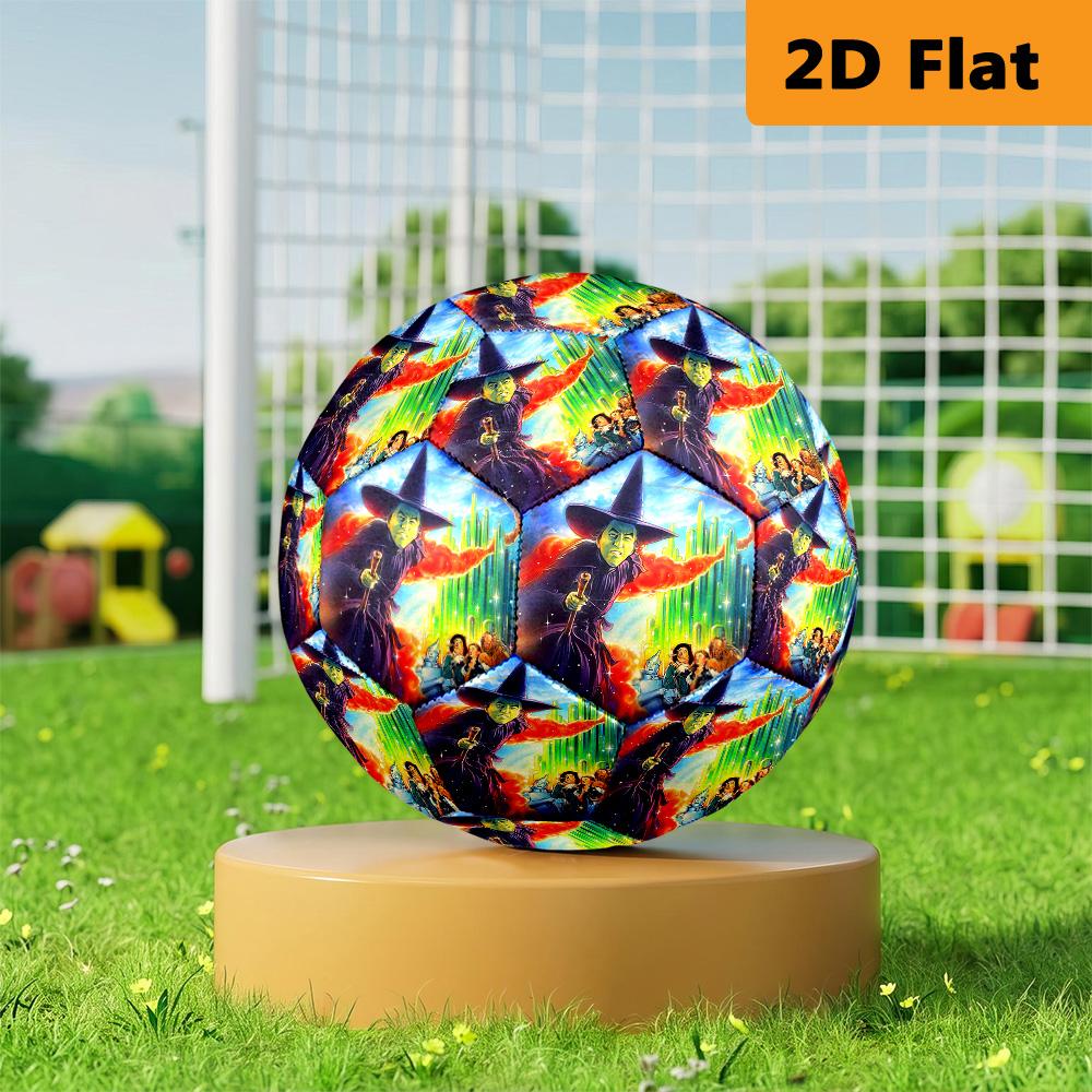 Fantasy Adventure Journey Soccer Ball Suitable for Both Training and Competition High Elasticity No. 5 Football Very Elastic Entertainment