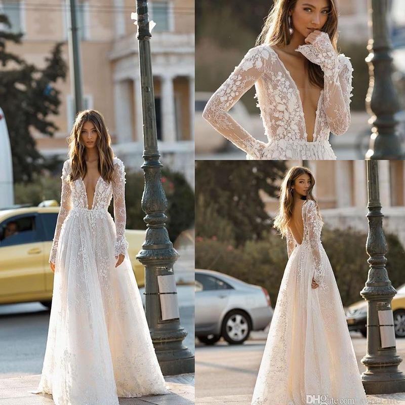 2026 Cross-border foreign trade women's wedding dress, Amazon sexy lace long-sleeved vacation dress, evening banquet dress