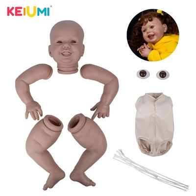 Kleinkind lebensechte DIY Reborn Baby Doll Kits DIY Haut Silikon Kit für 27 Zoll Baby Puppe Kopf und Arme Beine einfach zu tun Reborning