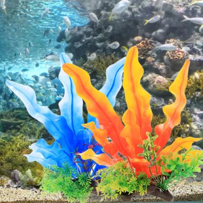 Simulation Seetang Pflanze Umweltfreundliche Dekorative Handwerk Fisch Tank Ornamente Gefälschte Wasserpflanze Aquarium Lieferungen