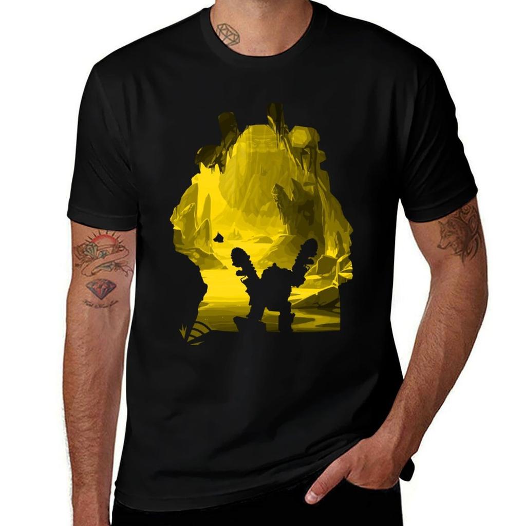 Deep Rock Driller Negative Illusion Tshirt Durable Work Wear Tshirt