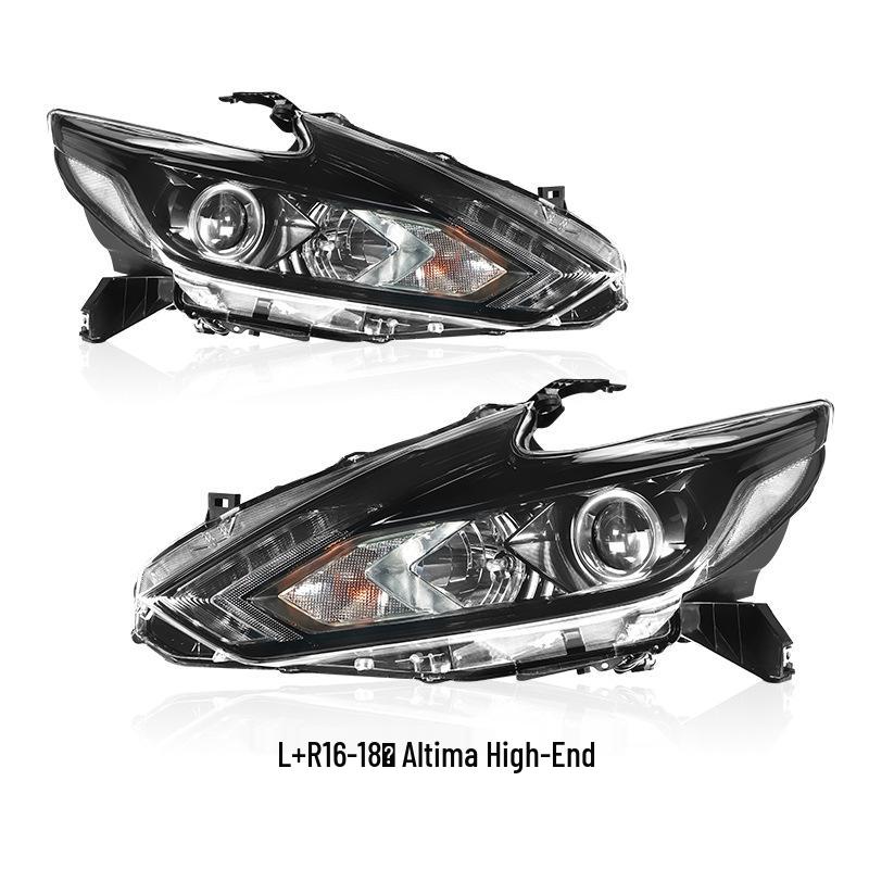 Compatible Headlight Assembly for 2016-2018 Nissan Altima/Teana - Low & High Trim Front Replacement