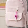 Flower-Shaped Hat Clip with Carabiner Portable Travel Cap Holder for Bags Backpacks Anti-Loss Accessory for Beach Hiking Daily Use Cute Keychain Bag