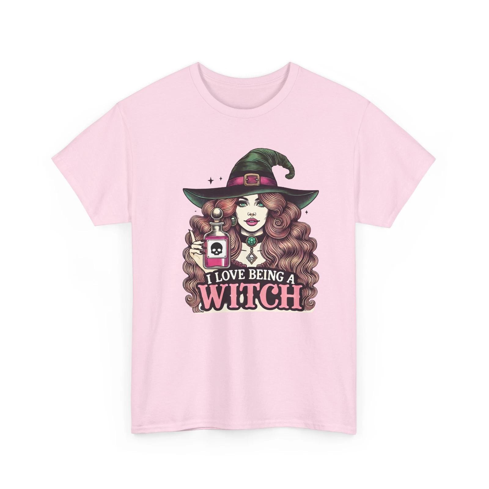 

Halloween Witch I Love T-Shirt | Perfect for Dark & Magic Lovers XL