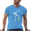 Dab dabbing skeleton Water polo Halloween Waterpolo swimming T-shirt sports fans vintage plain black t shirts