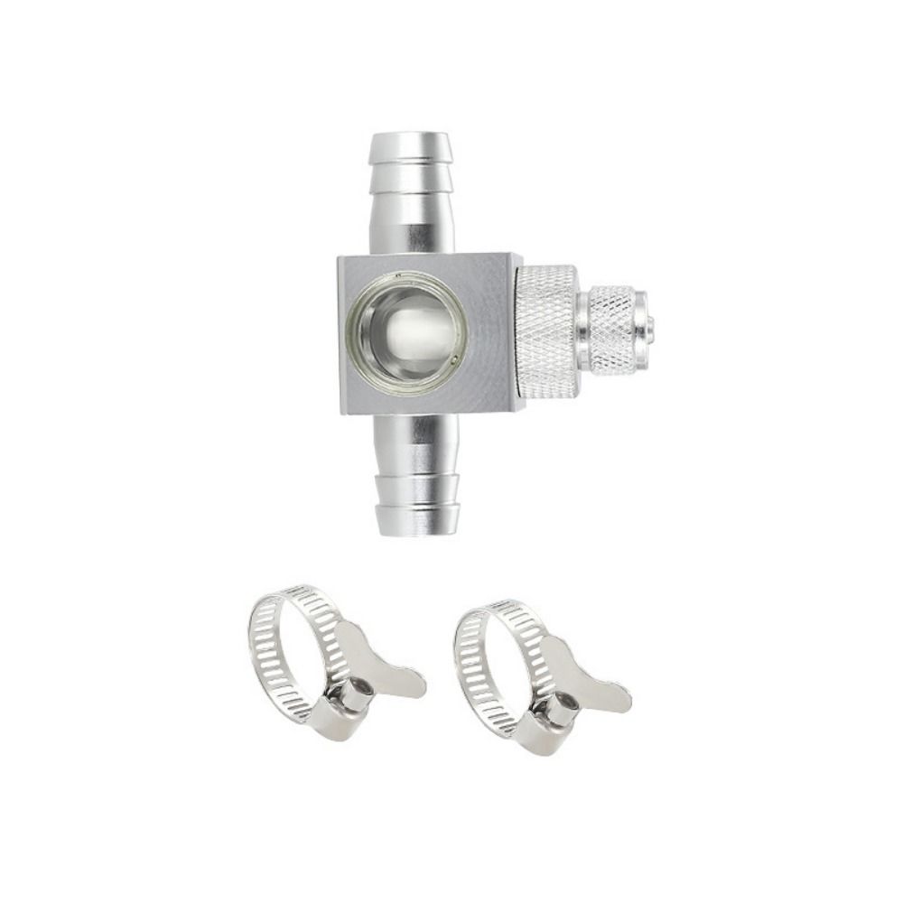 

12/16mm CO2 External Atomizer Silver Outside The Fish Tank Diffuser Aquarium 12mm-Style A