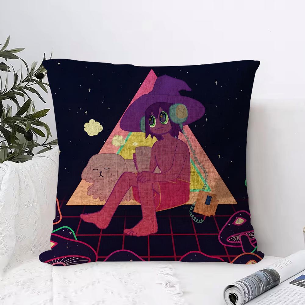 Cartoon The Mmidnight Ggospel Cushion Cover Organic Linen Square Pillow Case Durable Nonallergenic And Kind To Skin