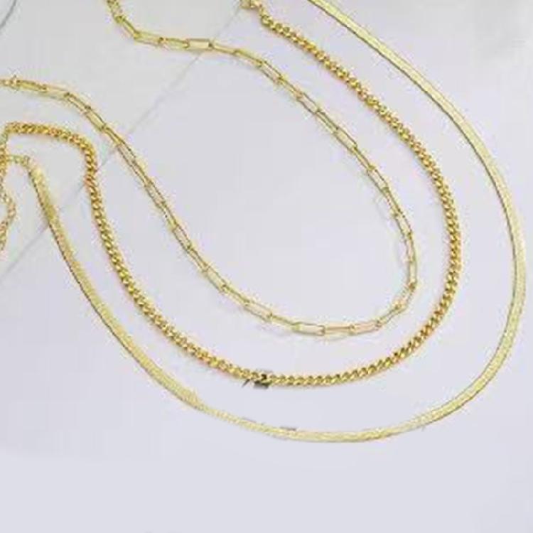 Adjustable Length Necklace Layering Necklace Woman Clavicle Chain Business Meeting Jewelry Stylish Neck Accessory