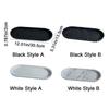 Silicone Oval Storage Tray Marble Pattern Vanity Storage Tray Perfume Storage Tray  Bathroom