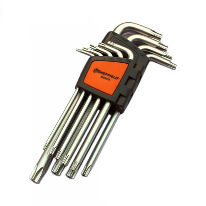 Steel Shield 9-Piece L-Type Torx Wrench Set
