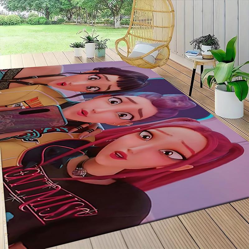 Action Figures Adventure Carpet Rug Soft Washable Antislip Home Living Room Sofa Mats Personalized Christmas Rug