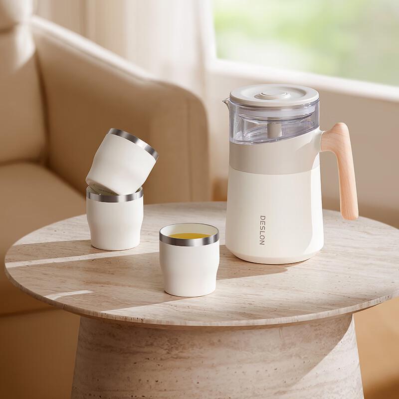 Minimalist Stainless Steel Tea Set