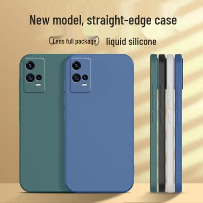 iQOO 8 Silicone Phone Case - Full Wrap Protective Cover for Vivo iQOO 8