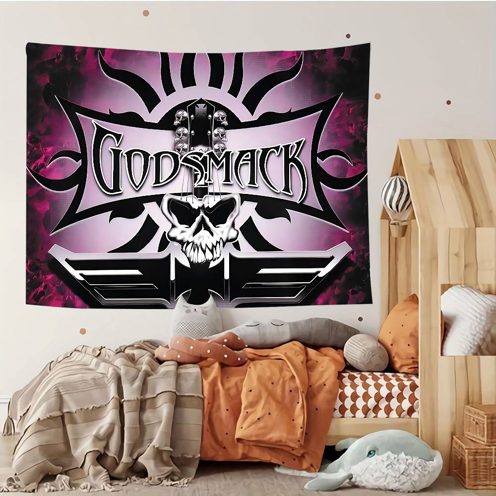 GGodsmack Music Tapestry Customizable Tapestries Of Various Styleswall Hangings Celebrity Photo Printingwall Hangings