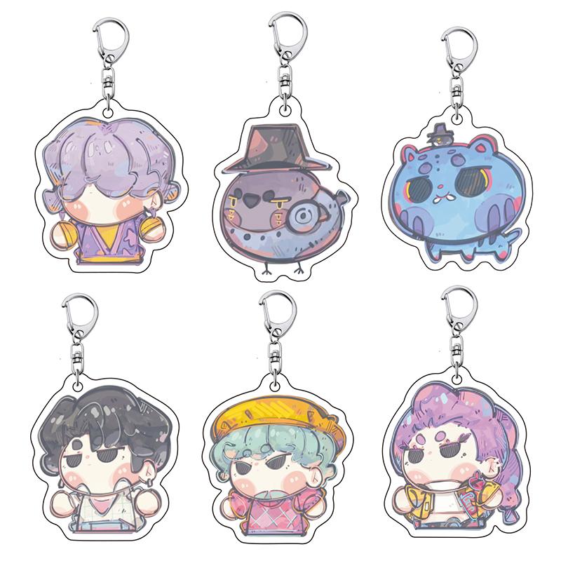 Kpop Caçadores de Demônios Cartas Adesivos Anime Moive Cartas de Álbum Huntrix Kpop Chaveiros Decoração de Aniversário Presente para Fãs Lembrancinha