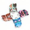 2/4Pcs 10*15mm Owl Shape Alloy Drop Oil Pendant For Jewelry Component Making DIY Necklace Bracelet Earring