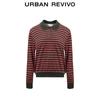 UR Women's Retro Striped Loose-Fit Knit Sweater