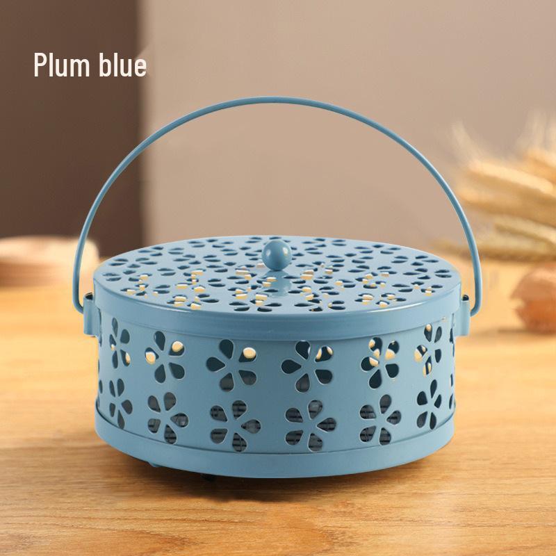 Creative Cat Paw Indoor Aromatherapy & Mosquito Coil Burner - Fireproof Wrought Iron Holder