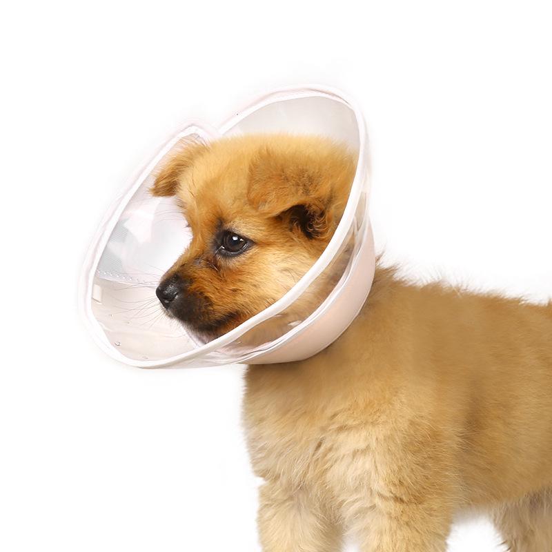 @HE Soft Transparent PVC Elizabethan Collar for Sterilization