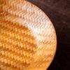 Song Style Bamboo Woven Small Snack Tray: Chinese Tea, Fruit Plate, Wedding Ornament